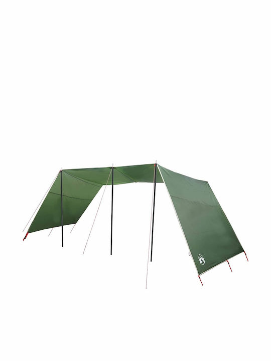 vidaXL Cort Terasă Verde x2.4m