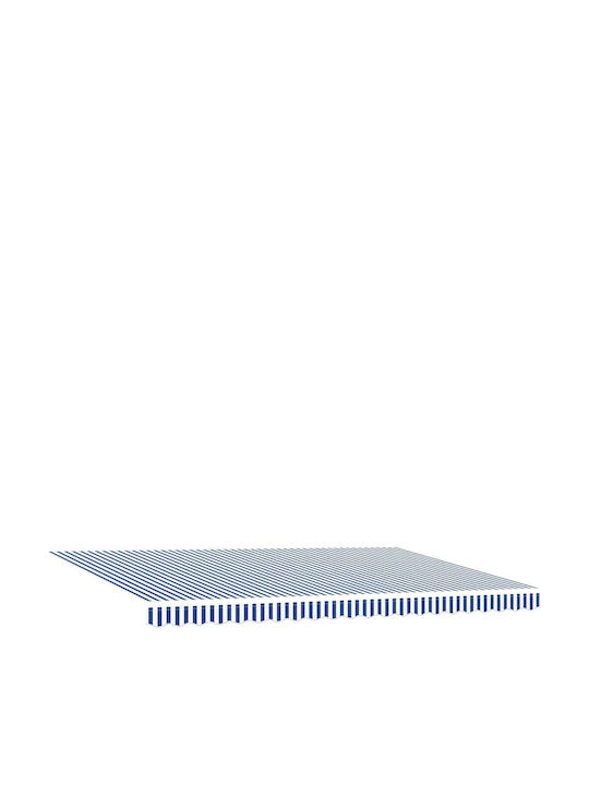vidaXL Terrace Wall Tent with LED Light Blue 5x3cm