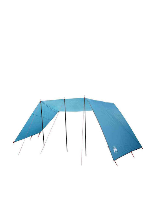 vidaXL Zelt Terrasse Blau 3.02x2.4m