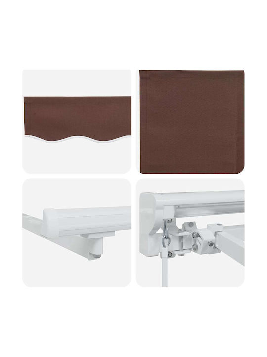 vidaXL Schelet De Copertină Terasă 3.5x2m