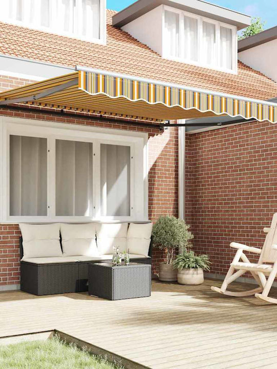 vidaXL Awning Frame for Terrace 3x2.5m