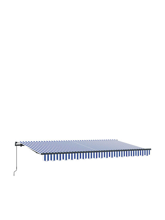 vidaXL Τέντα Βεράντας Μπλε 3.5x2m