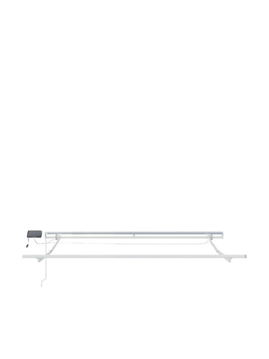 vidaXL Schelet De Copertină Terasă Cu LED 3x2.5m