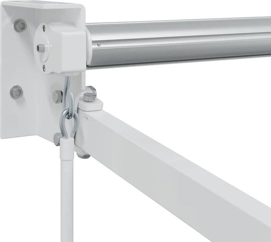 vidaXL Πλαίσιο Τέντας Λευκό 2.5x3.5m