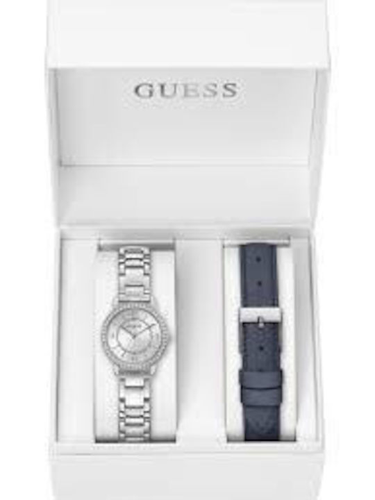 Melody Women's Watch with Gray Metal Bracelet