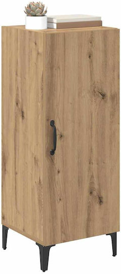 Office Storage Cabinet Wooden Oak 34.5x34x90cm Office Storage Cabinet Wooden Oak 34.5x34x90cm