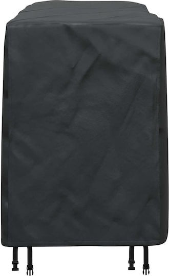 vidaXL Waterproof Dining Table Cover Black 180x70x90cm