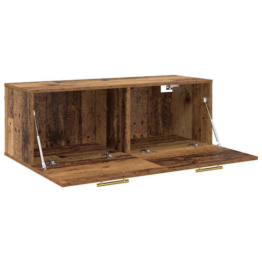 vidaXL Bathroom Cabinet L100xW36.5xH35cm Brown