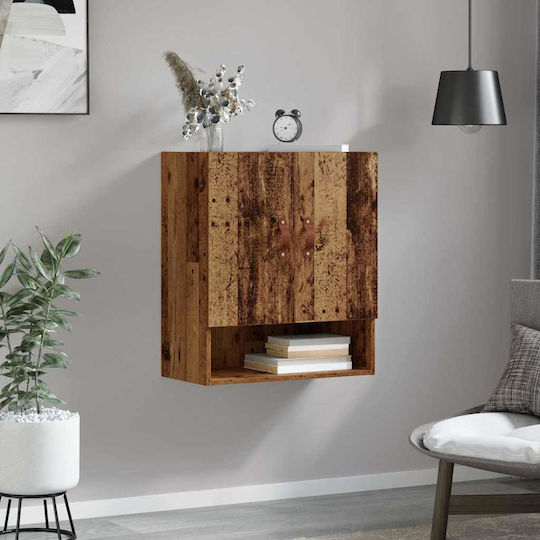 vidaXL Badezimmerschrank B60xT31xH70cm Braun