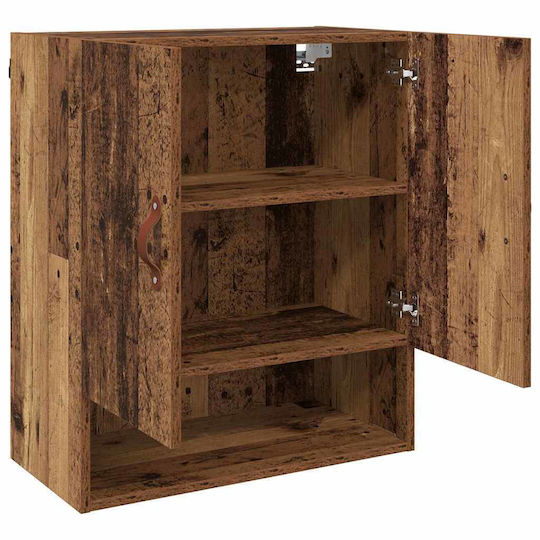 vidaXL Badezimmerschrank B60xT31xH70cm Braun