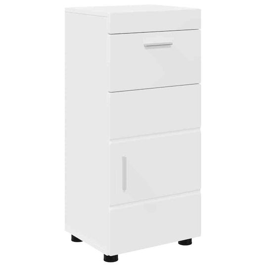 vidaXL Ντουλάπι Μπάνιου 37x31.5x82cm Λευκό