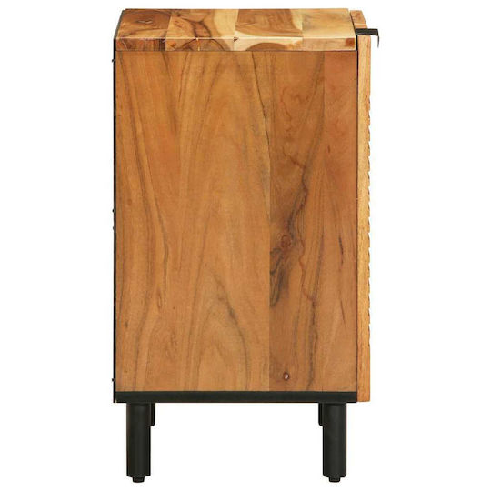 vidaXL Ντουλάπι Μπάνιου 38x33.5x58cm Καφέ