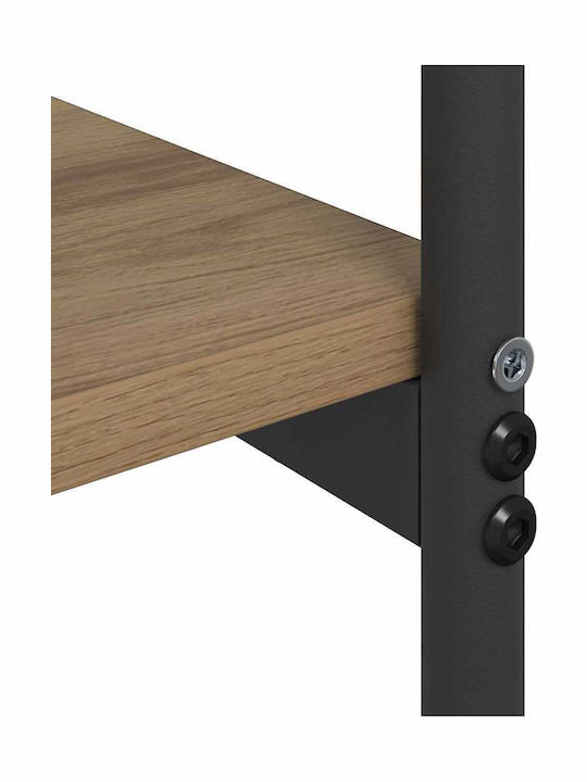 Κονσόλα από Ξύλο & Μέταλλο Artisan Δρυς Μ101xΠ35xΥ80.5εκ.