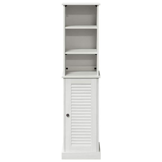 vidaXL Floor Bathroom Column Cabinet L37xD34xH150cm Brown