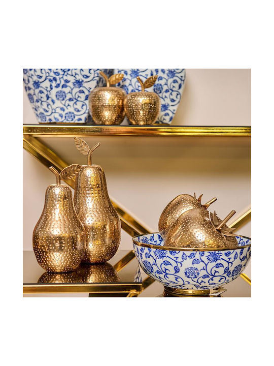 Fylliana Decorativ de Spațiu Pears Fl233 din Aluminiu 9x17x17cm 1buc Fylliana Decorativ de Spațiu Pears Fl233 din Aluminiu 9x17x17cm 1buc