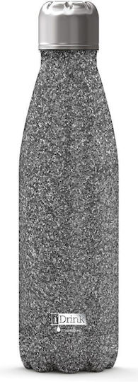 I-Total i Drink Glitter Μπουκάλι Θερμός Ανοξείδωτο BPA Free 500ml Πολύχρωμο