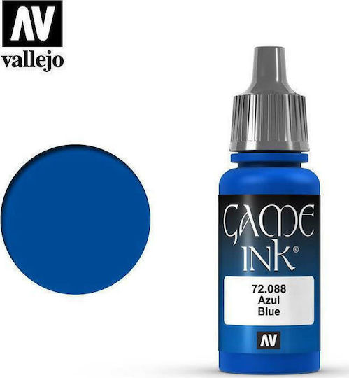 Acrylicos Vallejo Game Ink Culoare Modelism Blue 18ml