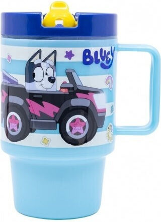 Bluey Sticlă Pentru Copii Termos Bluey Plastic 530ml