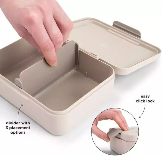 Done by Deer Plastic Kids' Food Container Beige