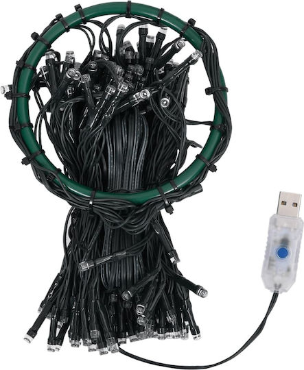 210 Lichterketten LED 5m. Warmes Weiß Typ Oktopus 1Stück