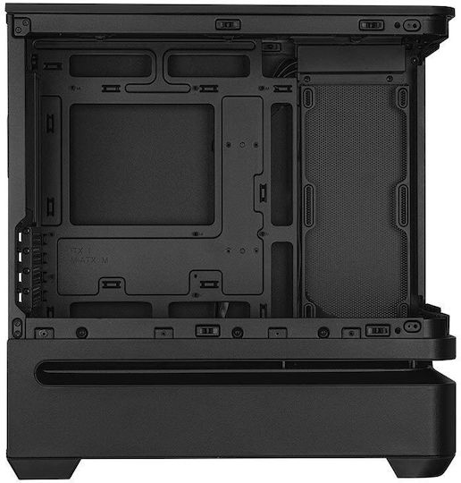 Asus Prime AP202 Middle Tower Carcasă PC Neagră
