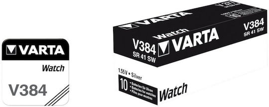Varta V384 Alkaline Watch Battery LR41 1.55V 1pcs