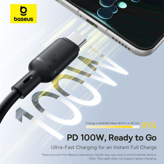 Baseus Rapid Series 3-in-1 USB to 1.5m 5A Cable (P10377705123-00)