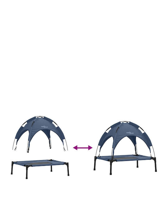 vidaXL Cover for Dog Bed Blue 62x61cm