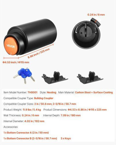 Vevor Trailer Door Lock