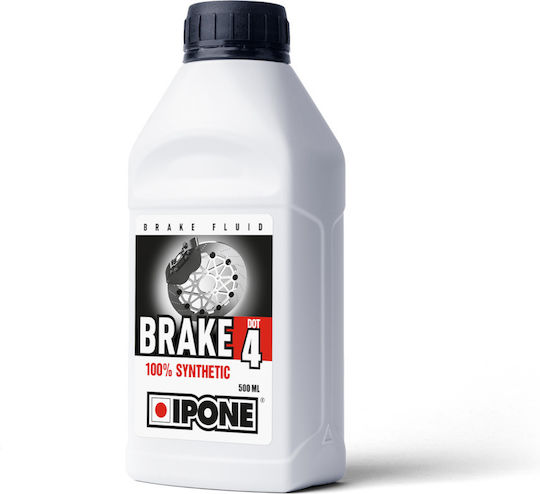 Ipone Brake Dot 4 Υγρά Φρένων DOT 4 100% Συνθετικό 500ml