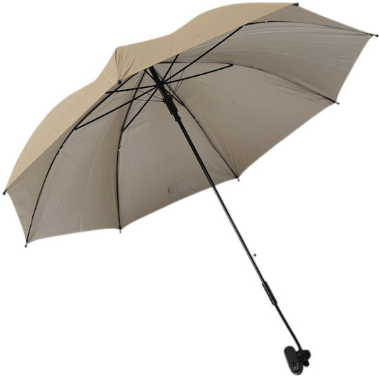 Campus Folding Beach Chair Umbrella Diameter 1.2m Ecru