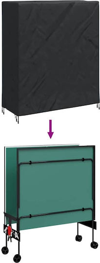 vidaXL Ping Pong Table Cover in Black color 4105929