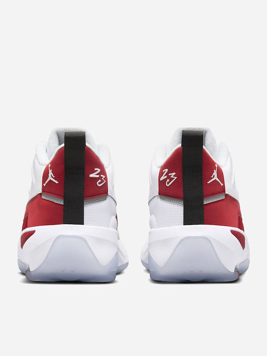 Max Aura 7 Ανδρικά Μποτάκια Λευκό / Gym Red / Μαύρο