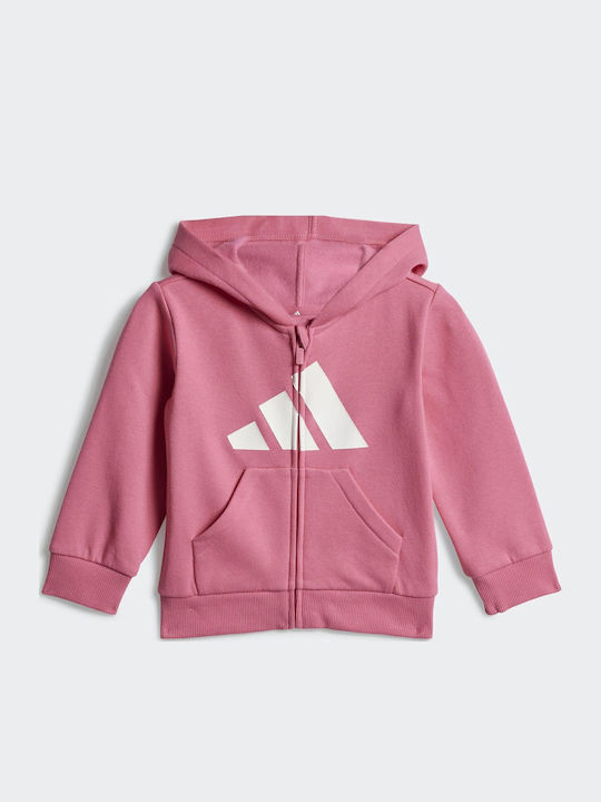 Kids Sweatpants Set Fuchsia 2pcs