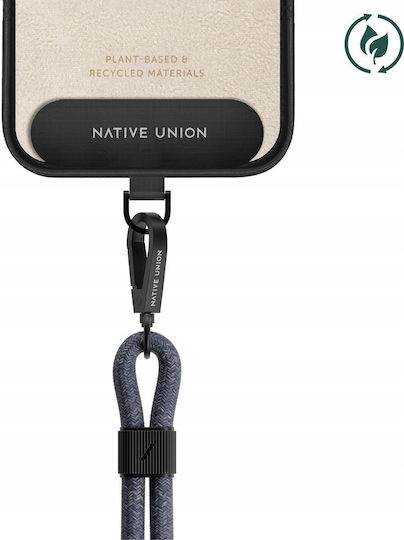 Native Union Каишка за врата за мобилни телефони Син