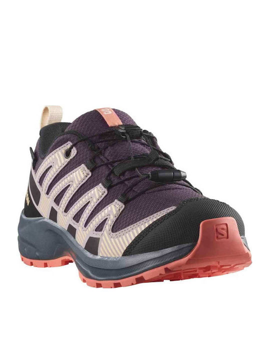 Kids Hiking Shoes Xa Pro V8 Waterproof Black