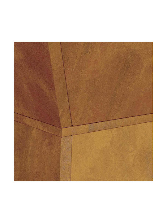 vidaXL Γλάστρα Μεταλλική 35x35x73εκ.