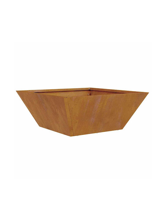 Vidaxl Metal Planter Durable Steel 40 x 40 x 15 cm Other