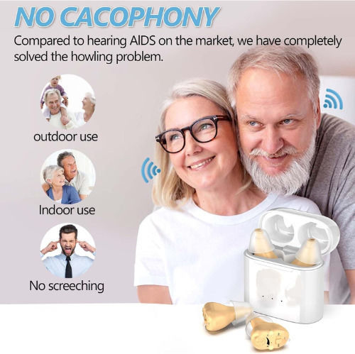 Scienlodic Digital Rechargeable Hearing Aid for Left Ear G19‑PAIR‑Skin