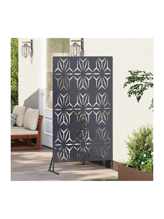 vidaXL Separator De Cameră Metalic 100x180cm