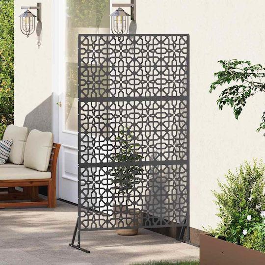 vidaXL Separator De Cameră Metalic 100x180cm