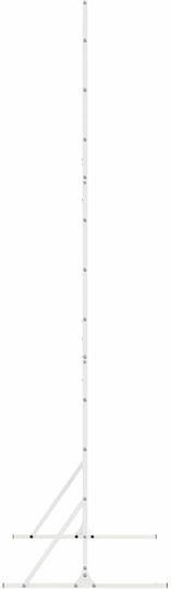vidaXL Raumteiler Metall mit 1 Paneel 100x180cm