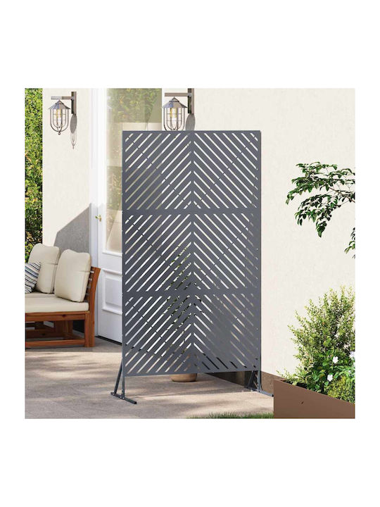 vidaXL Raumteiler Metall 100x180cm