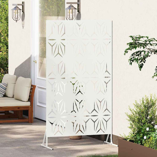 vidaXL Raumteiler Metall 100x180cm