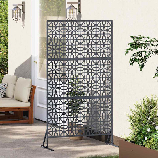 vidaXL Separator De Cameră Metalic 100x180cm