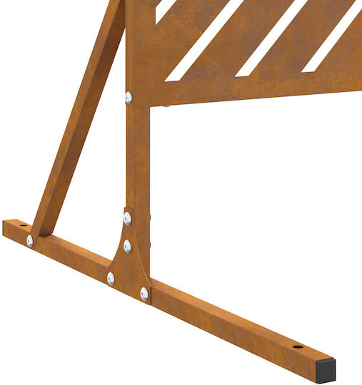 vidaXL Separatoare De Cameră Metalic Cu 1 Foaie 100x180cm