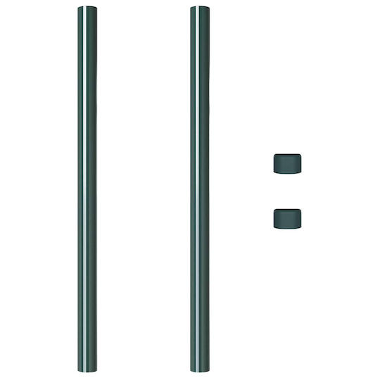 vidaXL Garden Fencing Material 2pcs Green