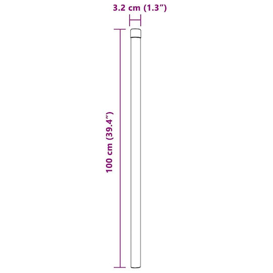 vidaXL Garden Fencing Material 2pcs Green