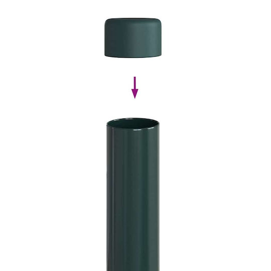 vidaXL Garden Fencing Material 12pcs Green