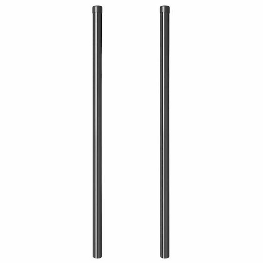 vidaXL Garden Fencing Material 2pcs Gray